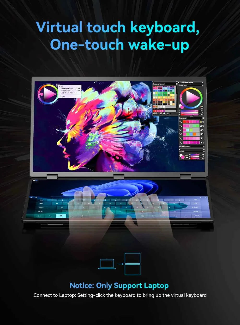 UPERFECT Delta Max Touch 18.5