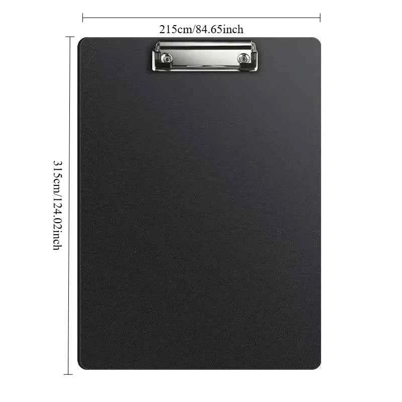 1pc of A4 Clipboard with a Plastic Backing, Suitable for Writing, Holding Documents, Invoices, And Menus