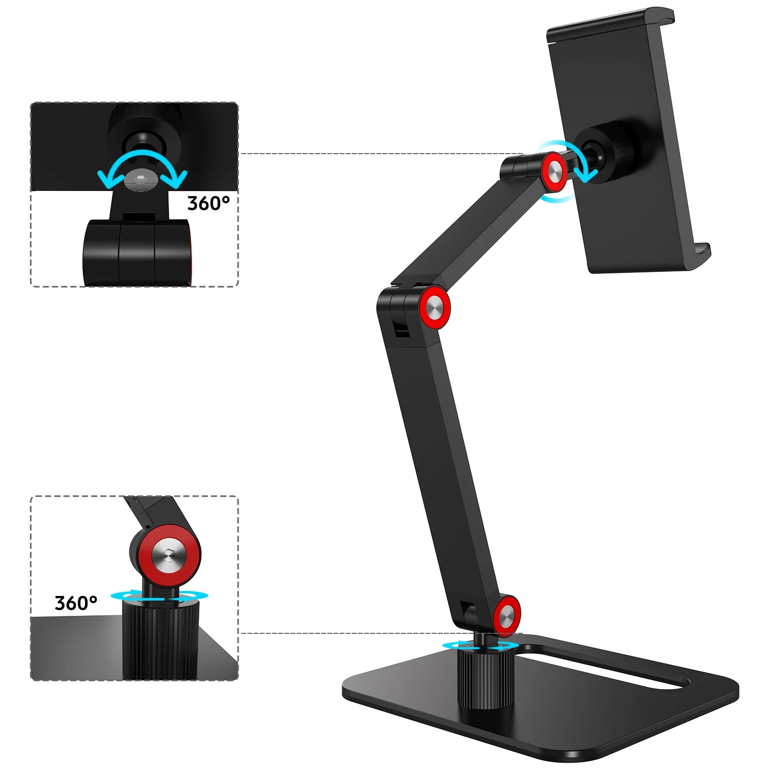 UPERFECT Ustand D9 Flexible Steel Spring Clip For 13.3-17.3