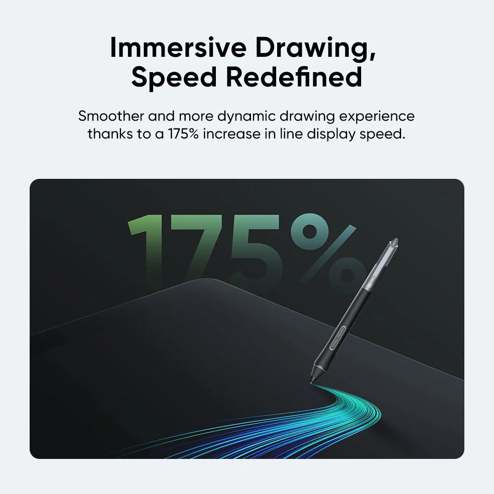 XPPen 165Hz Artist Pro 24 (Gen 2) Ultraspeed Drawing Display 2.5K 23.8 Inch Graphics Tablet Monitor 16K Level X3 Pro 99% sRGB