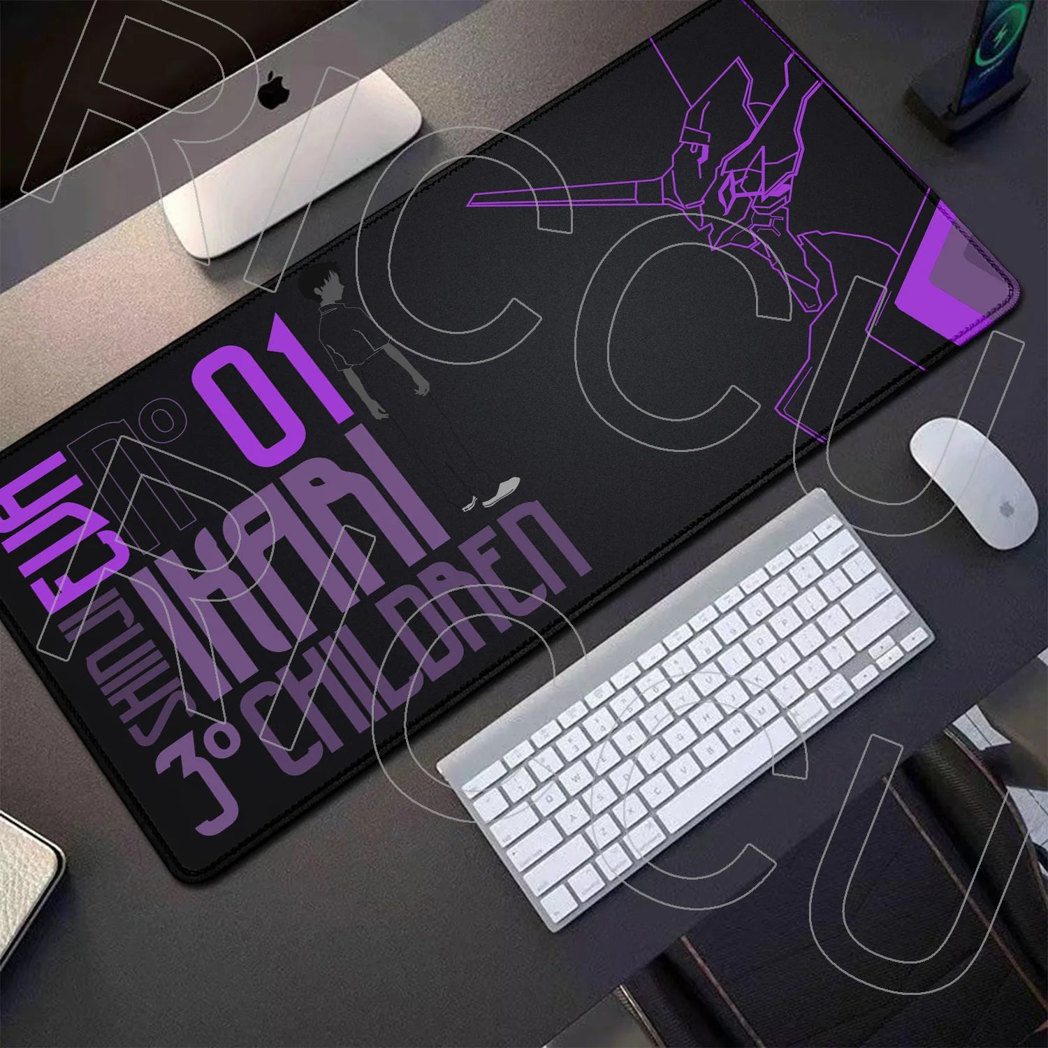 HD Printing Anime EVA Mouse Pad Keyboard Rug Kawai Rubber PC Accessories Non-Slip expand Desk Mat XXL carpet protective pads