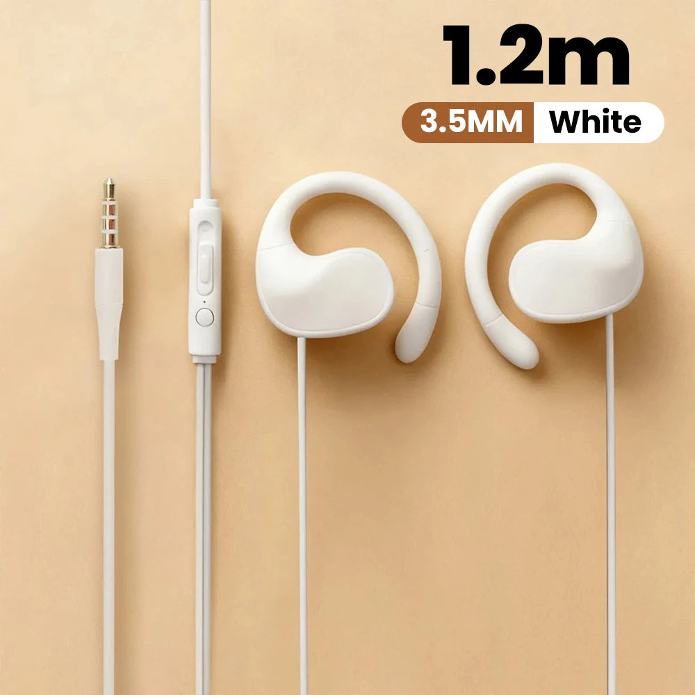 Type C Wired Over-Ear Headphones With Microphone for Music 3.5mm Digital Audio Headphones Not In-ear Type