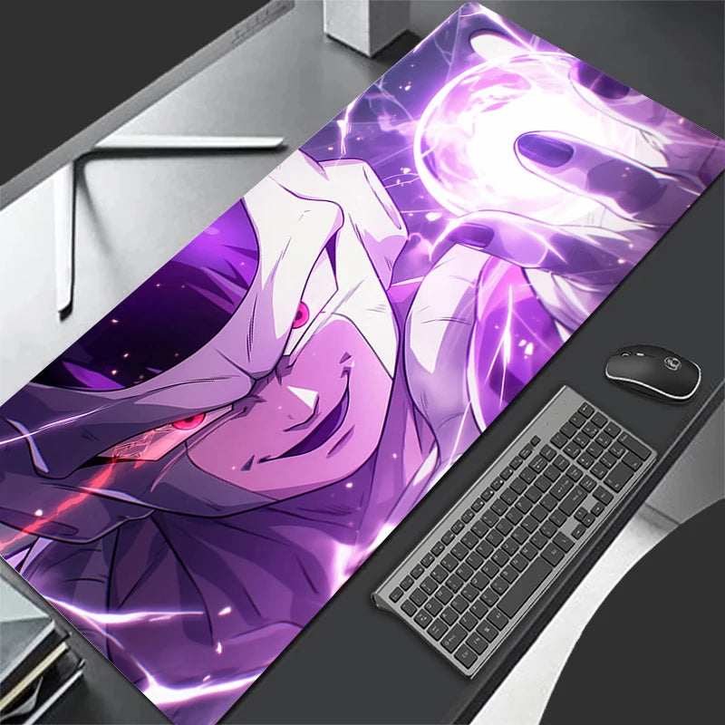 Mouse Pad Gamer Computer Accessories Black And White Manga Keyboard Pad Laptop Anime Dragon Ball Desk Mats Goku Gamming Mousepad