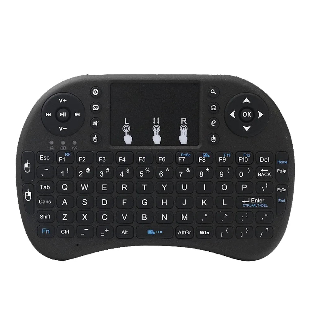 MRSVI I8 2.4G Mini Wireless Keyboard 2.4GHz Air Mouse Remote Touchpad For Android TV Box PC Smart TV