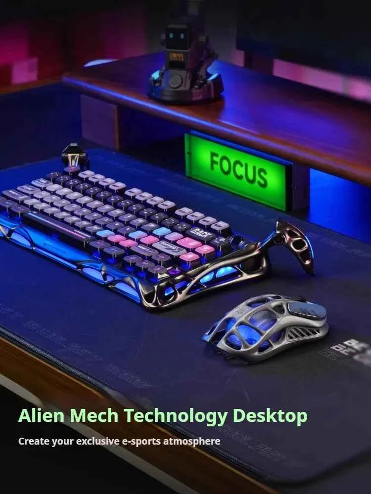 GravaStar M1 M2 Wireless Magnesium Alloy Gaming mouse PAW3395 4K 26000DPI bluetooth 2.4G wired Hollow design Gamer Mouse Gifts