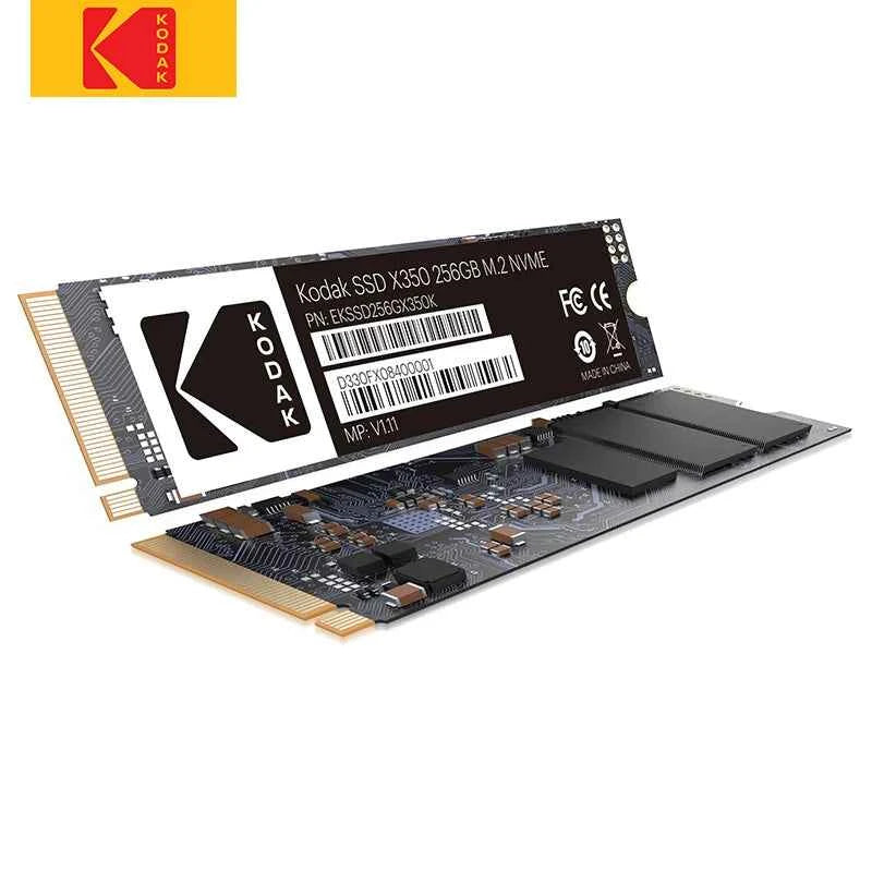 KODAK SSD M2 NVME Gen3X4 PCIE3.0 2280 M.2 M Key Internal Solid State Hard Drive Read Speed Up to 2500MB/s for Desktop Laptop