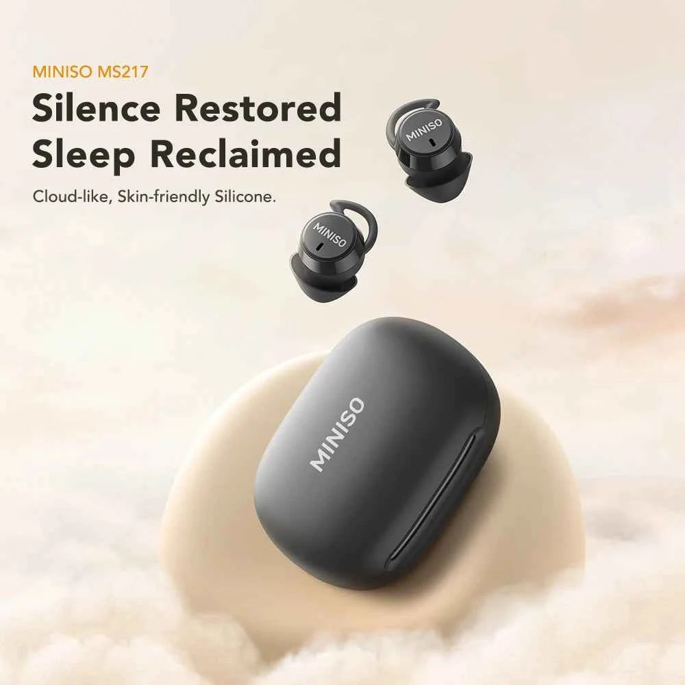 Noise Reduction Wireless Bluetooth Earphones MINISO MS217  Earbuds 50Hrs Playback Comfortable AI Translation for 150+ Languages