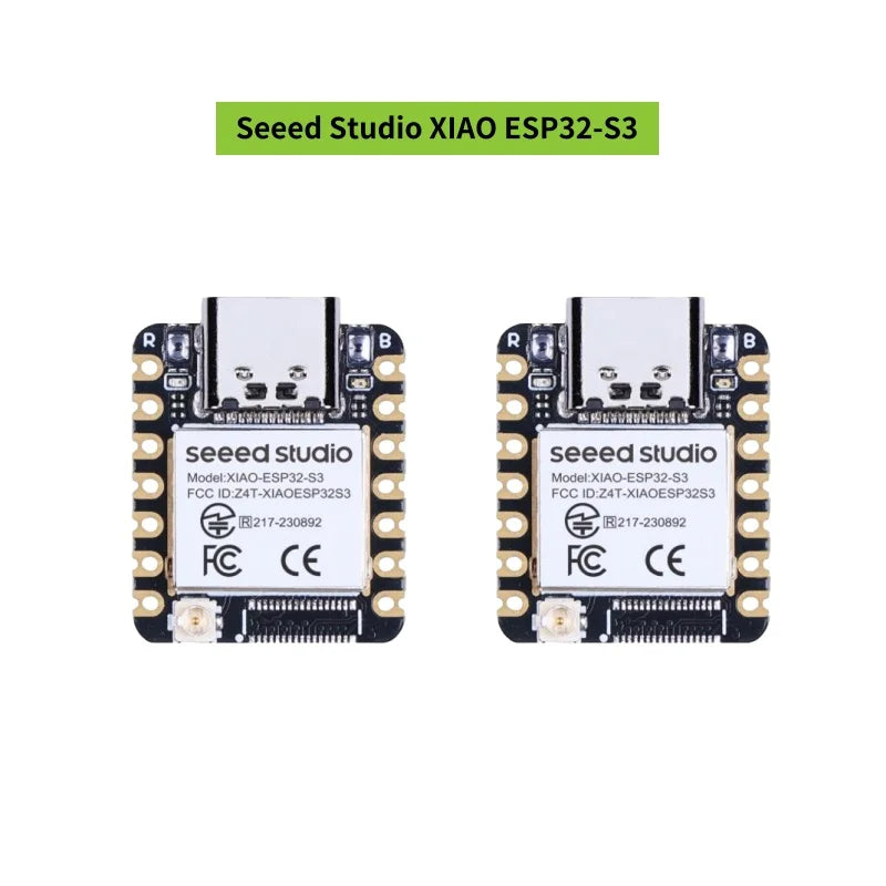 1-10PCS ESP32S3 Mini Development Boards Seeed Studio XIAO ESP32 S3 Arduino MicroPython Dev Board 240MHz 2.4GHz WiFi Bluetooth