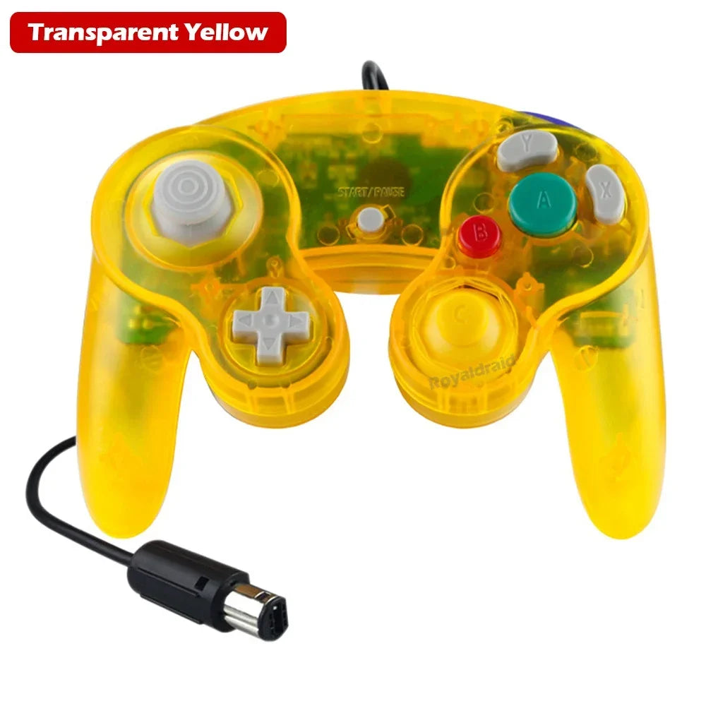 Multi-Colors Wired Gamepad For NGC Console Joypad Controller For GameCube NGC Classic Joystick Retro Game Console Gamepad Access
