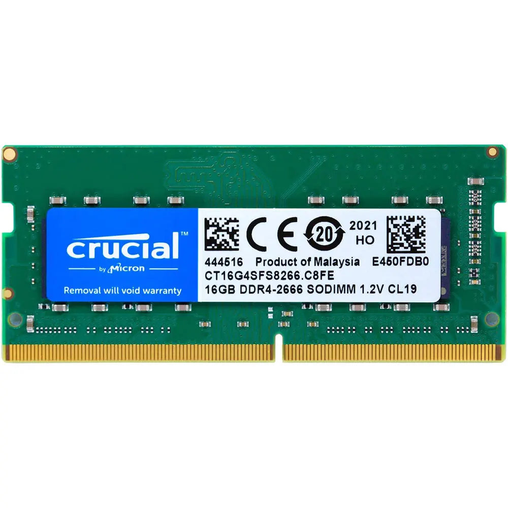 Crucial DDR4 RAM Laptop Memory PC4- For Intel & AMD