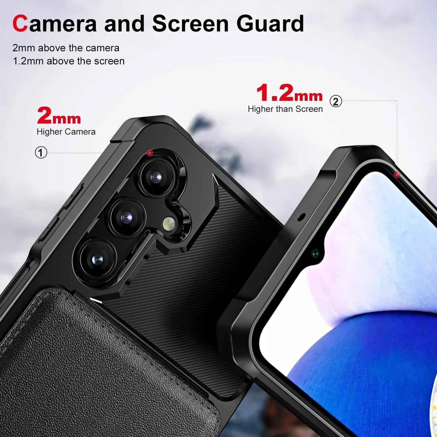 For Samsung S26 S25 S24 S23 S22 Ultra Plus FE A57 A37 A17 A56 A36 A16 A55 A35 A15 Wallet Case with Card Holder Slot Phone Cover