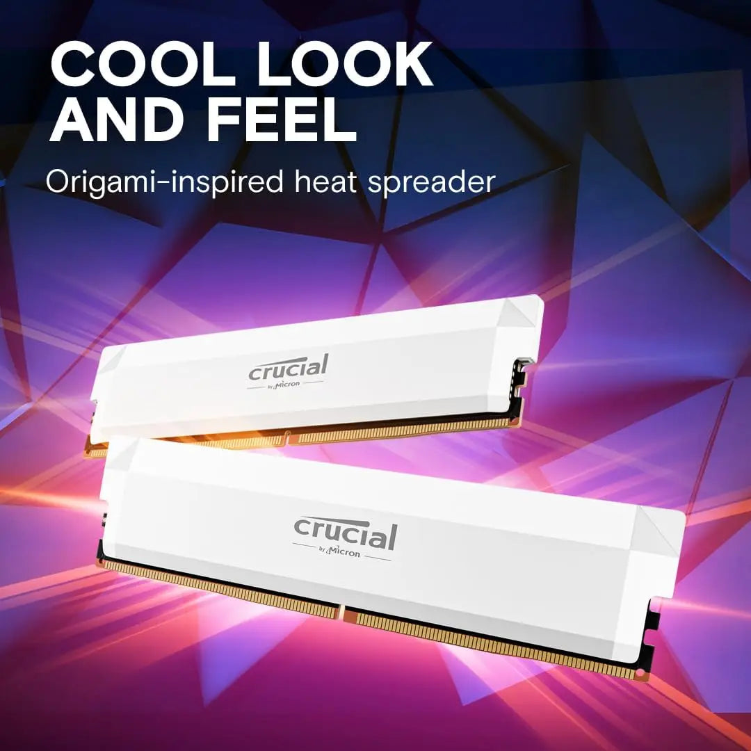 Crucial DDR5 Pro Overclocked Desktop Memory - WinSupport Tech