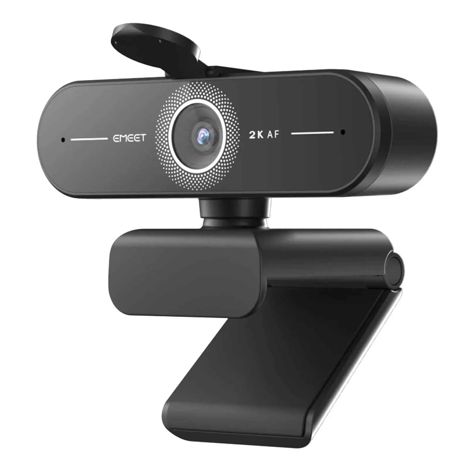 4K Ultra HD Webcam 1080P 60fps Web Camera EMEET C60E Autofocus USB Computer Camera for Live Streaming/ Video Call/ Conference