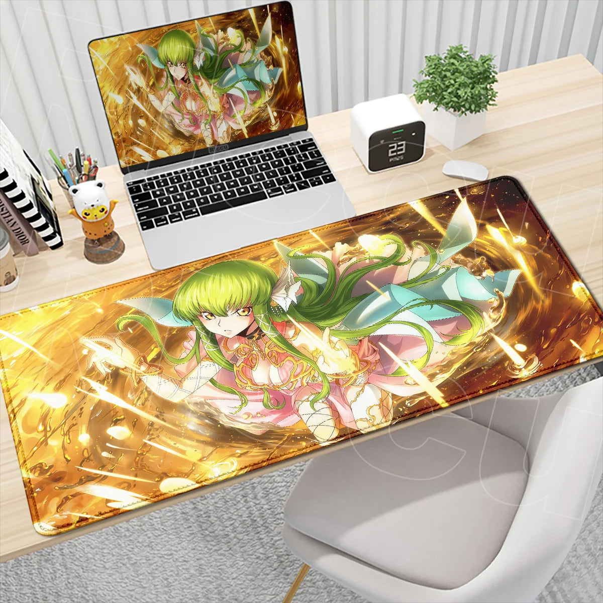 Code Geass Desk Mouse Pad XXL HD Printing Laptop Keyboard Mat Table Protector Carpet PC Gaming Accessories Lelouch CC Pretty Rug