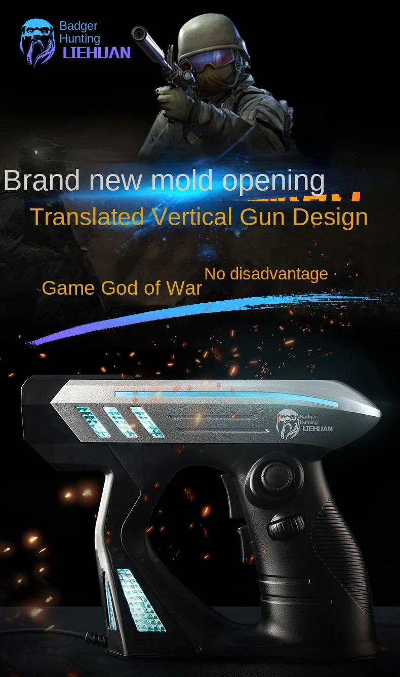 Ergonomic PC Mouse Vertical Game E-sports Gaming Mouse Competitive Three-dimensional Special-shaped Personalized Mouse 3d