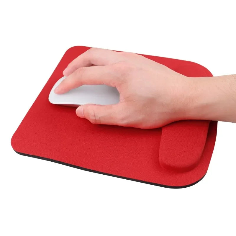 Environmental Eva Ergonomic Mousepad Computer Game Mouse Pad Wrist Pad Comfortable Mouse Mats For Office Home Solid Color
