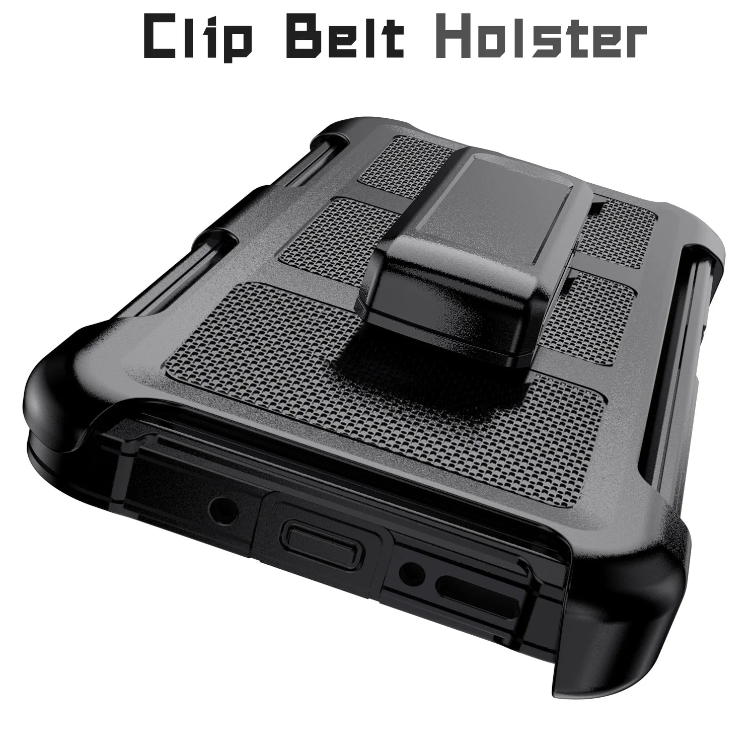 For Samsung Galaxy A06/A16/A26/A36/A56/A07 4G/A17 5G Phone Case Rugged Shockproof Heavy Duty Dual Layers Cover Black With Clip