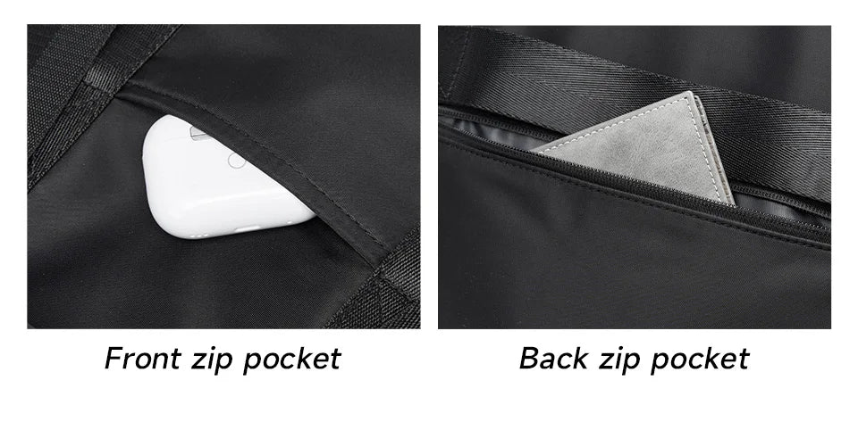Large Capacity Laptop Backpack Travel Business Men Backpack  Oxford Waterproof With Anti-Theft Zipper Bag Fit Explorer Hiking