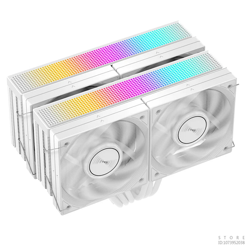 JIUSHARK CPU Cooler JF15K Dual Tower 10CM & 4 Fans