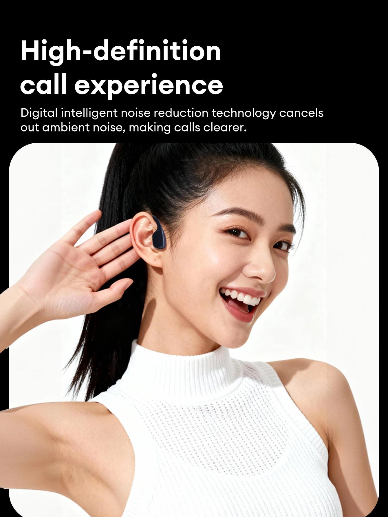 Lenovo S106 IPX8 Waterproof Bone Conduction Earphone Bluetooth 6.0 Headphone MP3 Built-in 32GB Memory Wireless Sport Headset Mic
