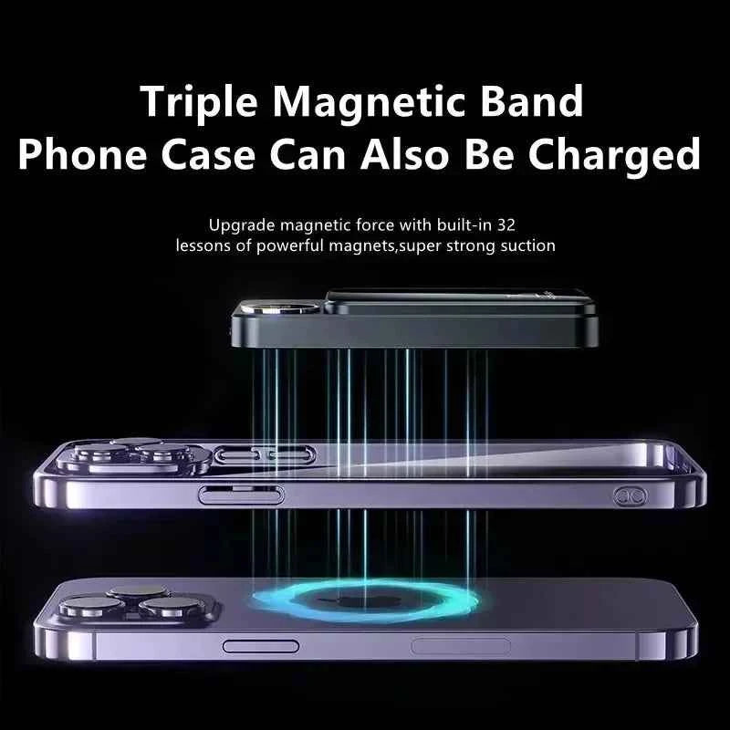 Magnetic Wireless Portable Power Bank 22.5W for MagSafe Fast Charging 10000mAh Battery Charger Cases for iphone Samsung Xiaomi