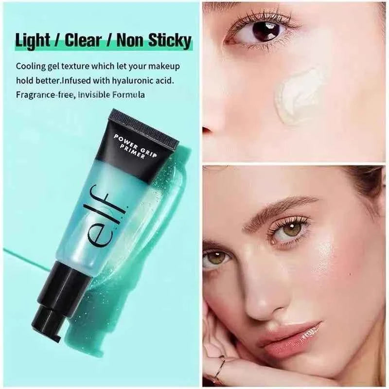 e.l.f. Power Grip Primer Gel-Based & Hydrating Face Primer For Smoothing Skin & Gripping Makeup Long-lasting Wear Moisturizing