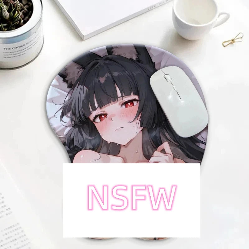 Blister-packed Wristband Mouse Pad Anime Desk Mat Hoshimi Miyabi Zenless Zone Zero Gamer Special Wristband