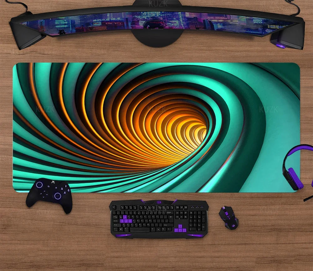 Gaming Mouse Pad Mousepad Gamer Desk Mat Large Keyboard Pad Xll Carpet Computer Table Surface For Accessories Xl Ped Mauspad - WinSupport Tech