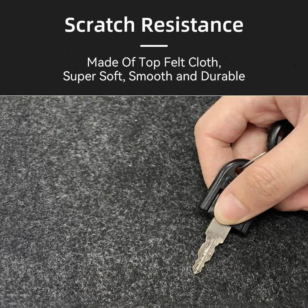 DITIPOO Felt Desk Mat Extended Mouse Pad