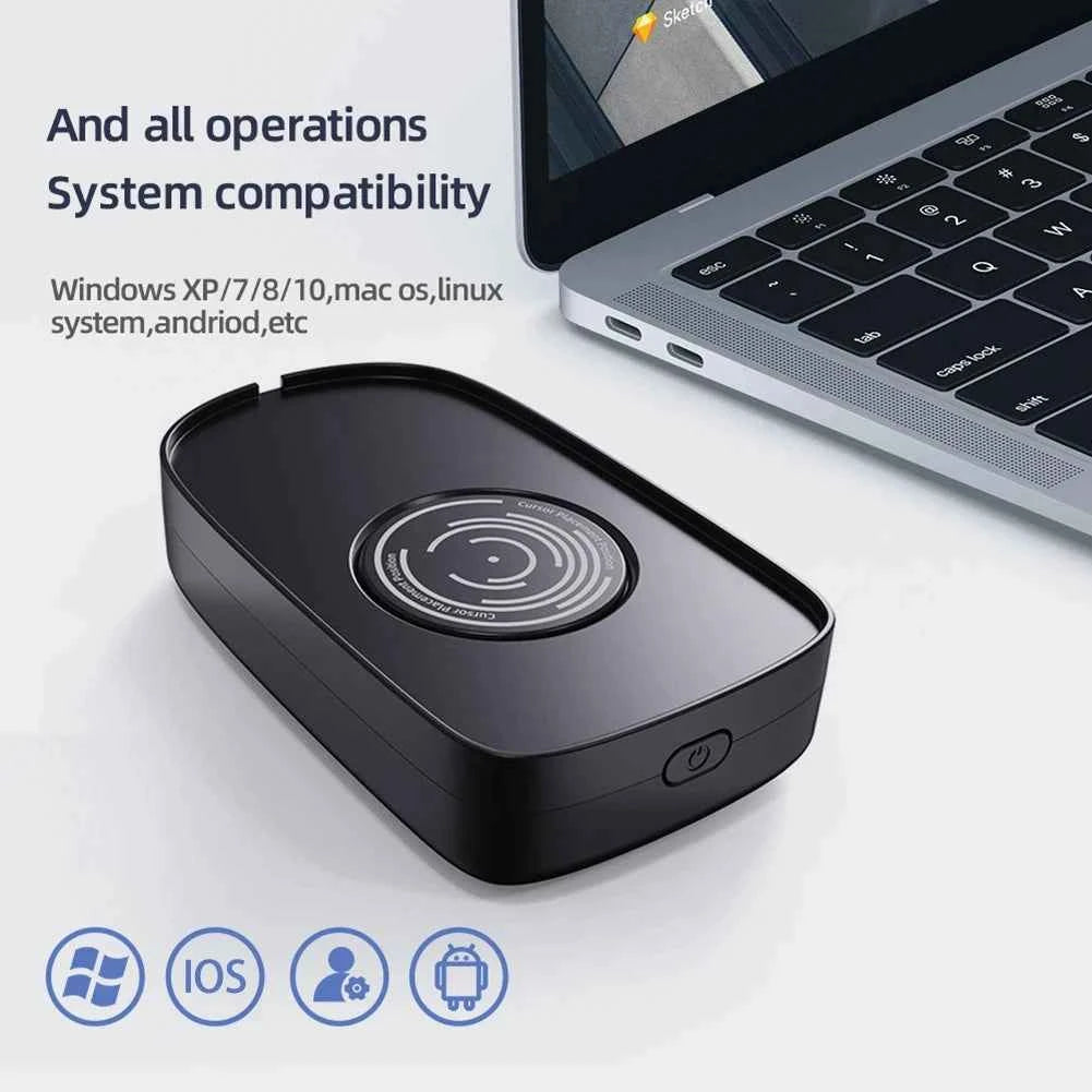 Undetectable Mouse Jiggler 5V 1A Simulate Mouse Mover Wired Wireless Mouse Compatible for Computer Awakening for Keeps PC Active