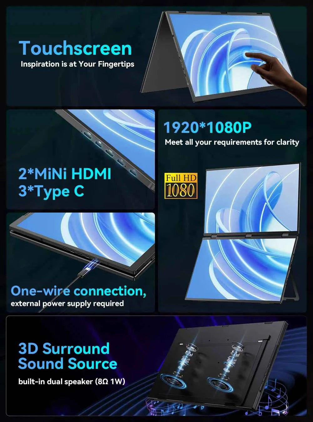 UPERFECT Delta Max Touch 18.5