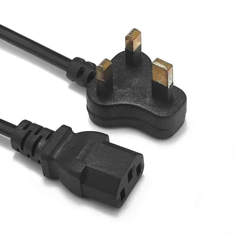 USA Plug Power Supply Cable 3 Prong 1.2m IEC 320 C13 EU AU UK AC Power Extension Cord For PC Electric Panel Monitor DVD Desktop