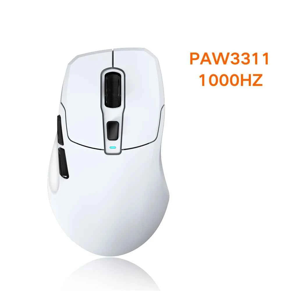KYSONA Uranus Pro PAW3395 Wireless Gaming Mouse 54g Lightweight 8KHz Polling Rate 26000DPI Ultimate Optical Sensor For Laptop PC