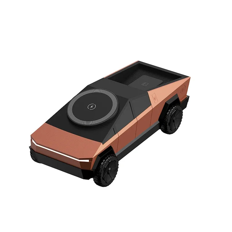 3 in 1 Magnetic Wireless Charger Car Stand For iPhone 17 16 Pro Max 15 14 13 Apple & Samsung Watch Airpods Pro Fast Charging