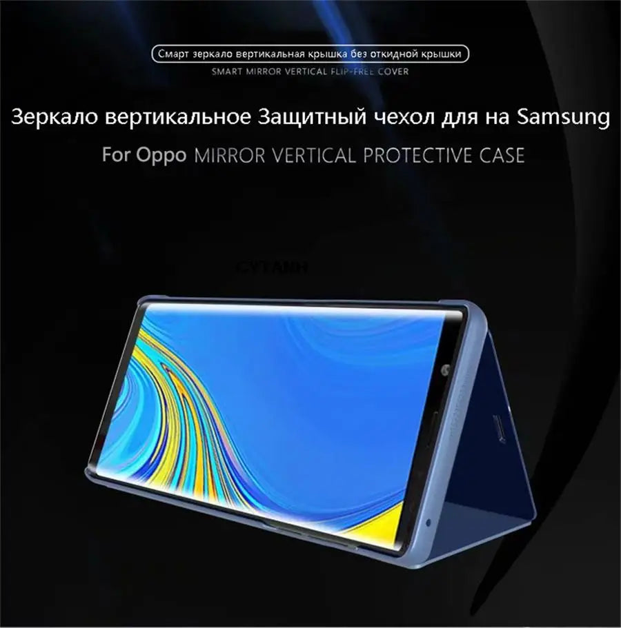 S26 Case Smart Mirror Leather Flip Magnetic Stand Cover For SamsungS26 Samsung Galaxy S 26 Plus Ultra S26Plus S26Ultra 5G shell