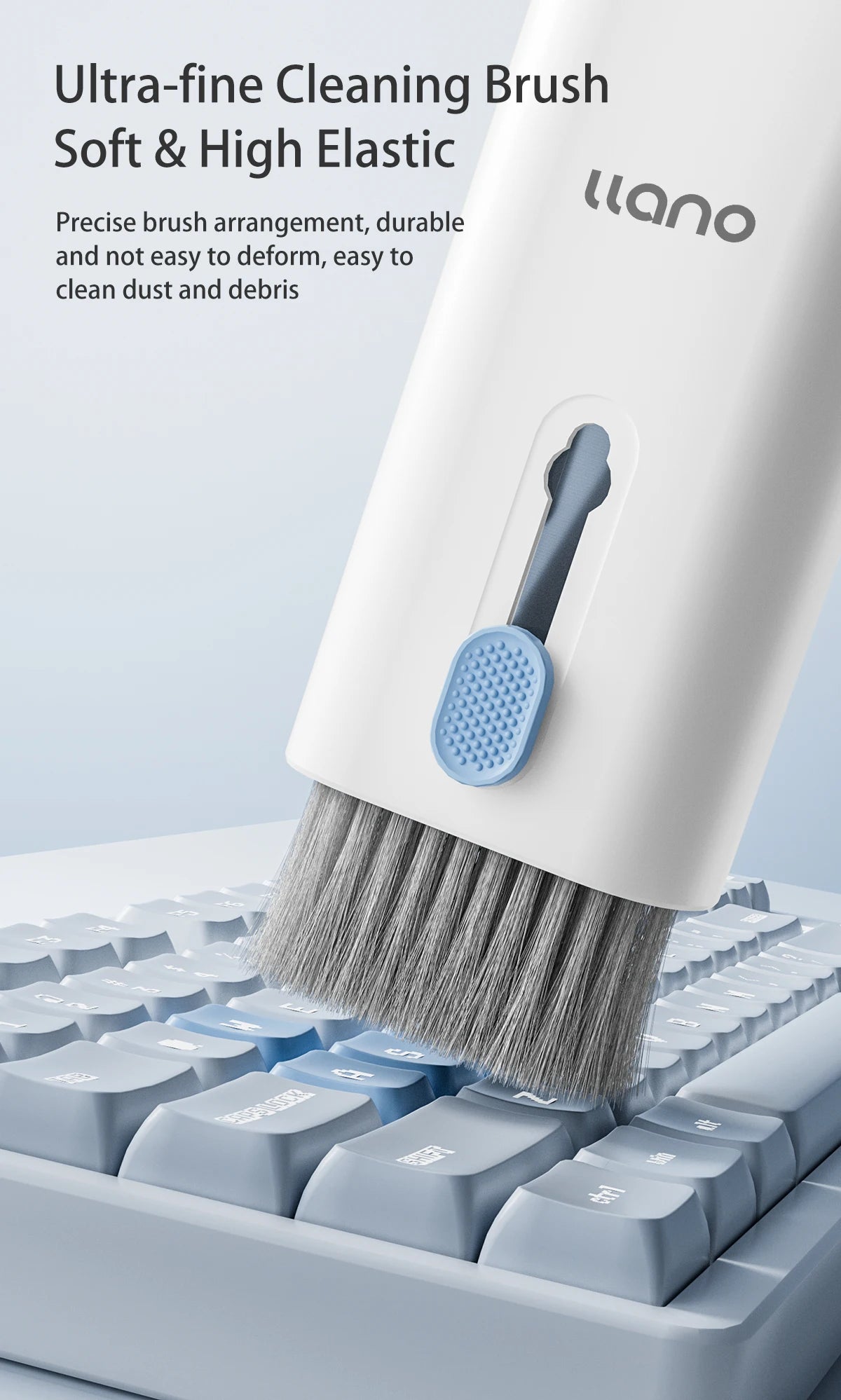 LLANO All-in-One Electronics Cleaning Kit  For laptop/mobile screen/mechanical keyboard/headphone compartment