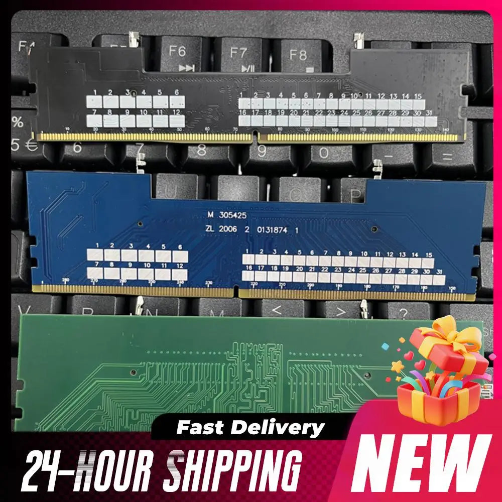 1-5PCS Laptop To Desktop Memory RAM DDR3 DDR4 Memory Adapter Connector Card SO-DIMM To PC DIMM Card DDR3 DDR4 Memory Adapter Sti