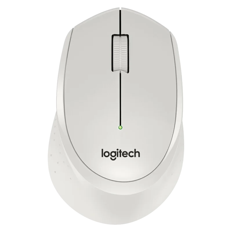 Logitech Compact 2.4G Wireless Silent Mouse M330 M331 Ergonomic Plug and Play for Desktop Computer PC Optical Mouse