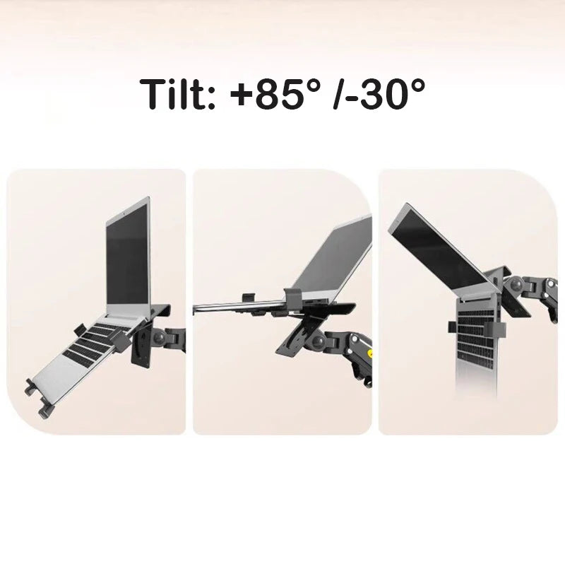 New NB F150 Gas Spring 17-35 inch LED TV Wall Mount Monitor Holder Ergonomic Mount Arm Max. VESA 100*100mm Loading 3-12kgs