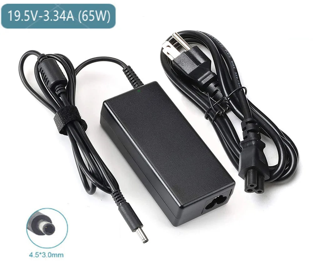 65W 45W Charger for Dell Laptop Inspiron 11/13/14/15/17 3000 5000 7000 Serie (3583 3593 5570) Latitude E5450 XPS 13 Adapter Powe