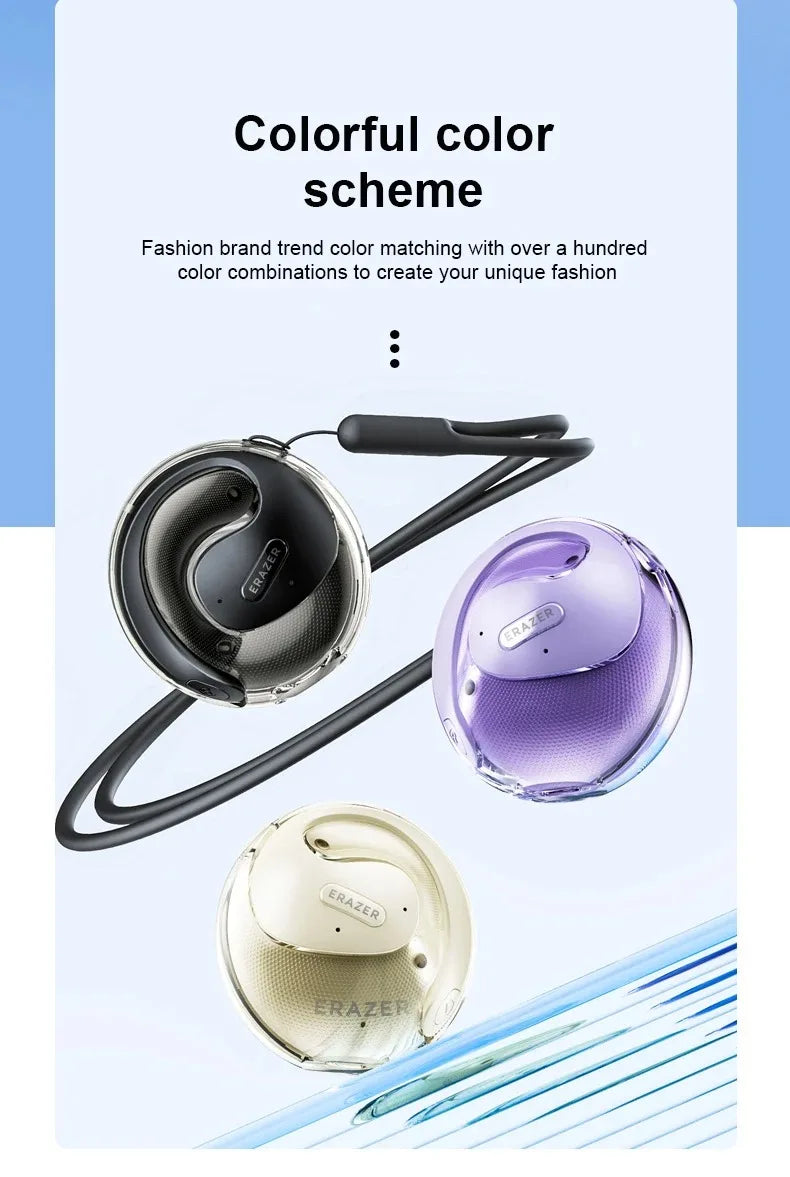 Lenovo OWS Bluetooth Headset X15Pro Open Wireless Ear Hook Headphones Outdoor Sport Gaming Earphone Noise Reduction with Mic