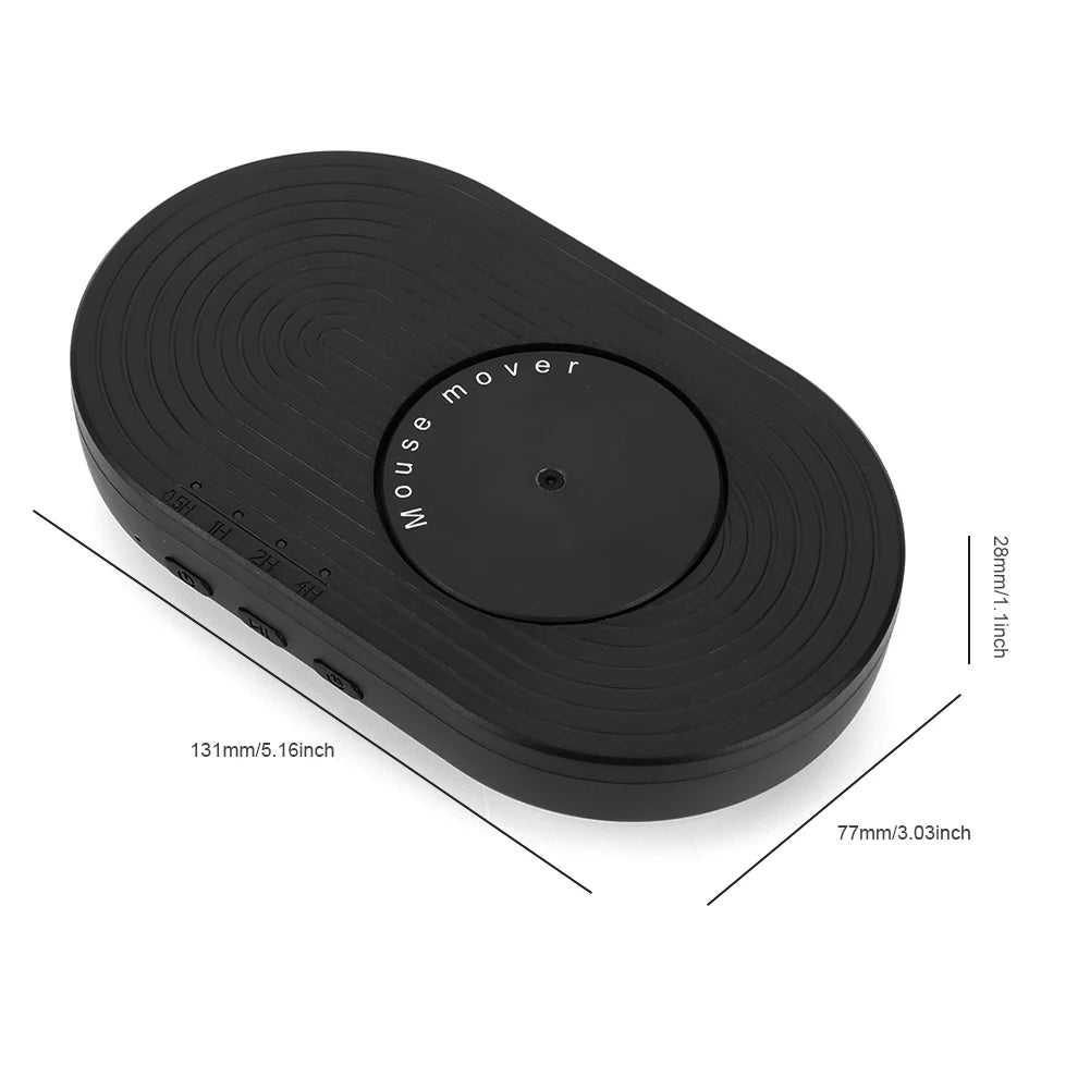 Mouse Jiggler Undetectable Mouse Mover Virtual Automatic Move Wiggle Shaker Simulator with ON/OFF Switch for Computer Awakening