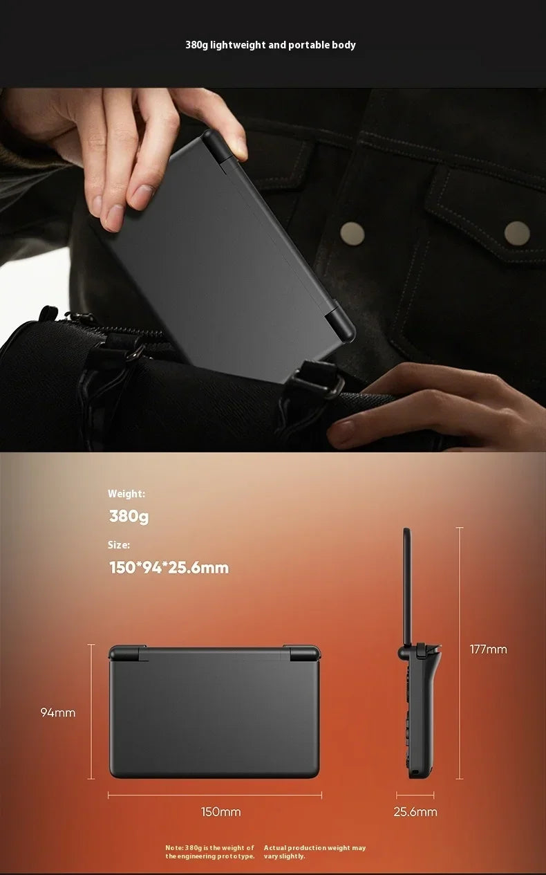AYN Thor Game Console Portable 6 Inch 1080P 120Hz AMOLED Screen 6000mAh Dual Screen Handheld Flip Console Android Game Machine
