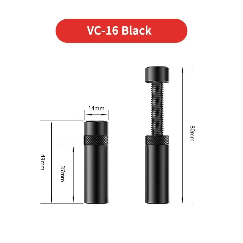 TEUCER VC-16 Computer Case Graphics Card Holder Aluminum RTX3090 4090 GPU Support 27-120mm Expansion Bracket