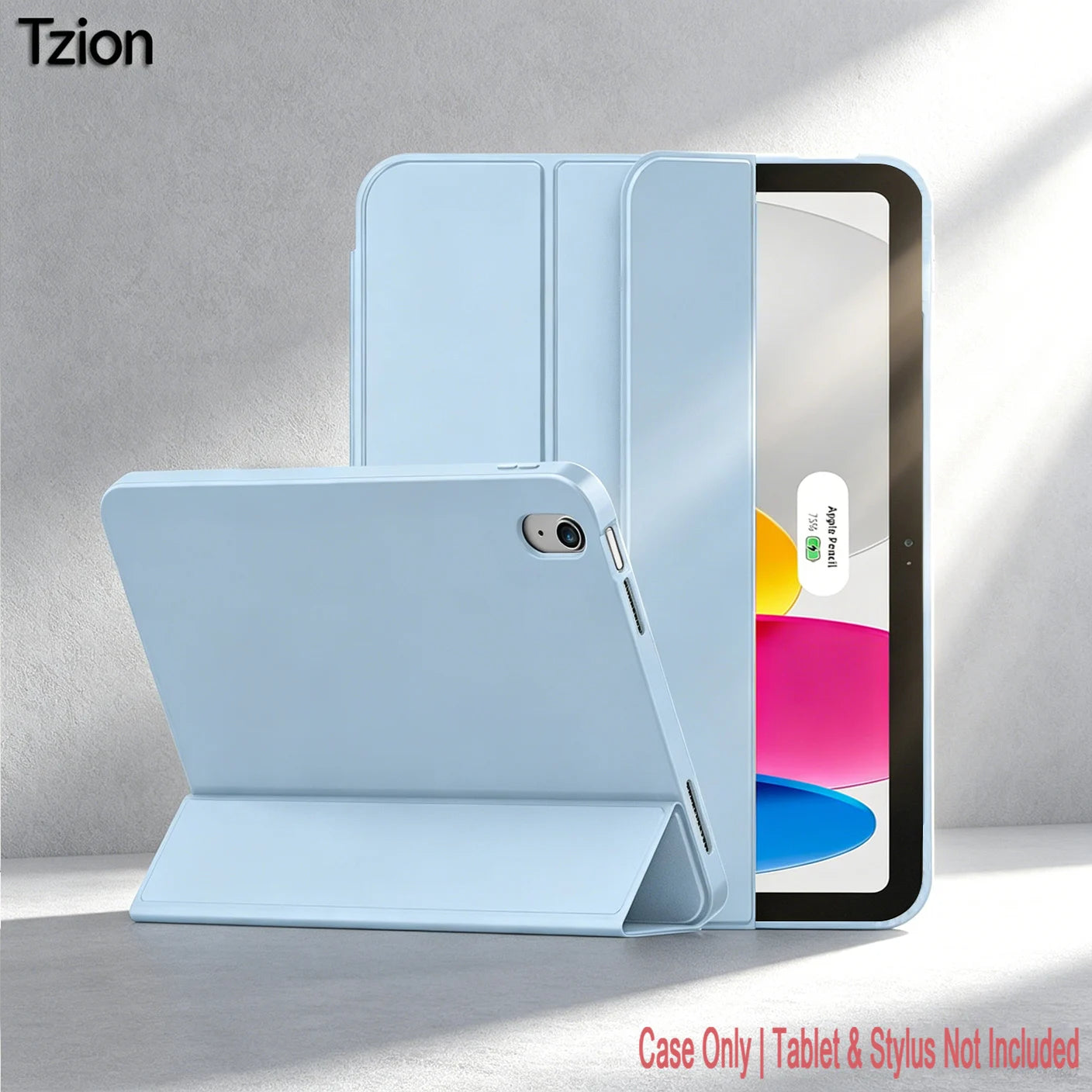 Case for iPad 10th Gen 2022/(A16) 11th Gen 2025, Trifold Stand Smart Cover for iPad 10.9/11 inch,Soft TPU Back, Auto Wake/Sleep
