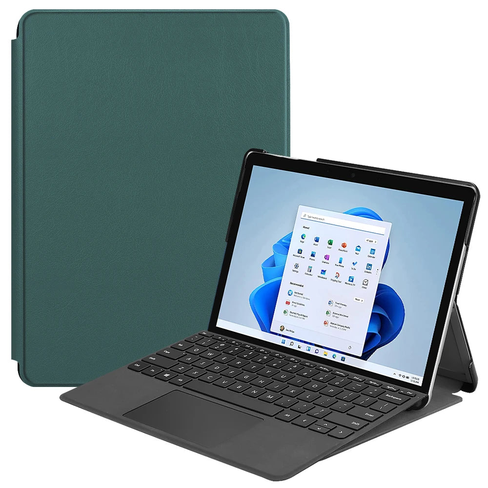 Smart Tablet Case Universal for Microsoft Surface Go 1 2 3 4 10.5 inch Filp Stand Cover Luxury PU Leather Auto Sleep Cute Funda