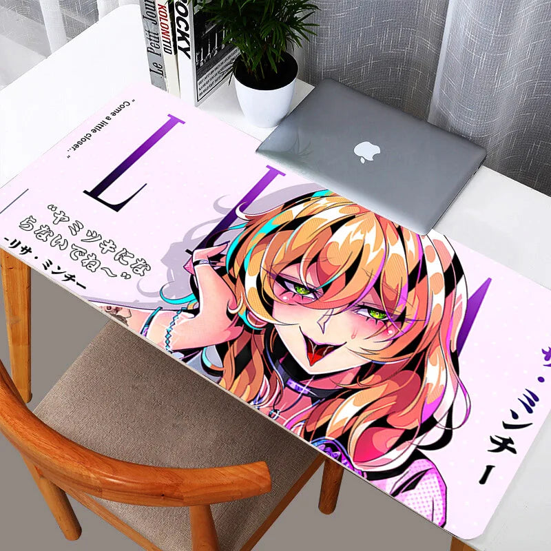 Mouse Carpet Mause Pad Gamer Anime Sexy Girl Keyboard Mat Pads Gaming Desk Protector Laptops Large Mousepad Cartoon Xxl Deskmat