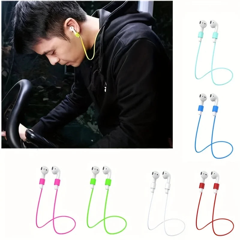 Silicone Lanyard Strap Anti-Lost Cord Sports Lanyard