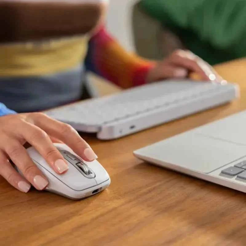 Logitech MX Anywhere 3S All-in-One Portable Wireless Mouse Silent Click 8000DPI Multi-Device for Laptop Computer Peripherals