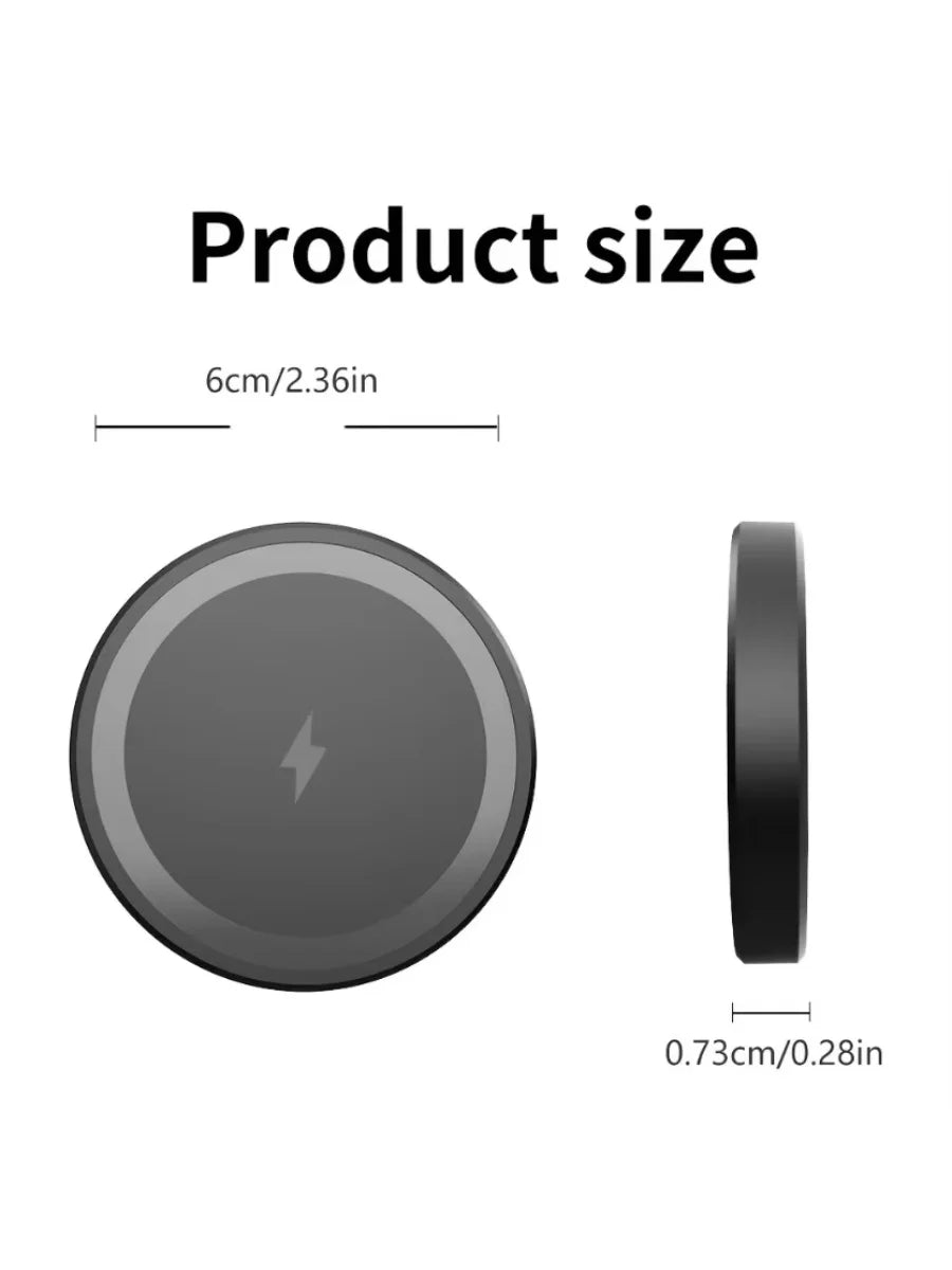 15W Magnetic Wireless Charger Phone Pad For Magsafe iPhone 17 16 15 14 13 12 Pro Max Airpods 4 Pro Magnet Fast Charging Station